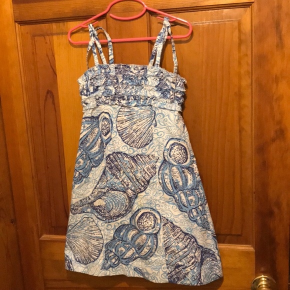 Lilly Pulitzer Other - Lily Pulitzer - tie strap ruffle collar dress